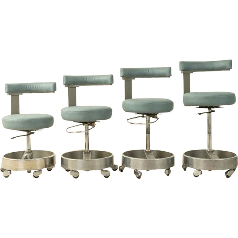 Set van 4 vintage draaistoelen uit de "Sirona" serie, 1960