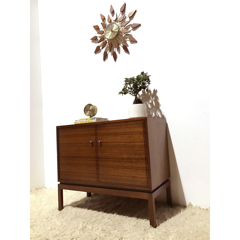 Small Greaves & Thomas Co. cabinet in wood - 1960s
