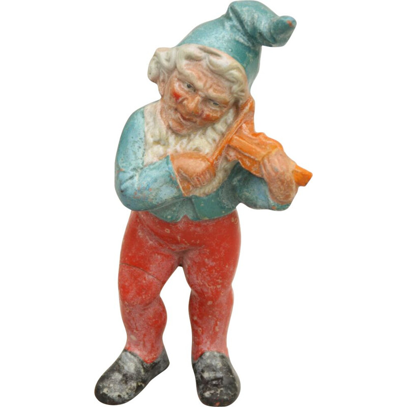 Figurita de cerámica vintage "Hertwig y Endert" de Dörnfeld Thüringen, 1930