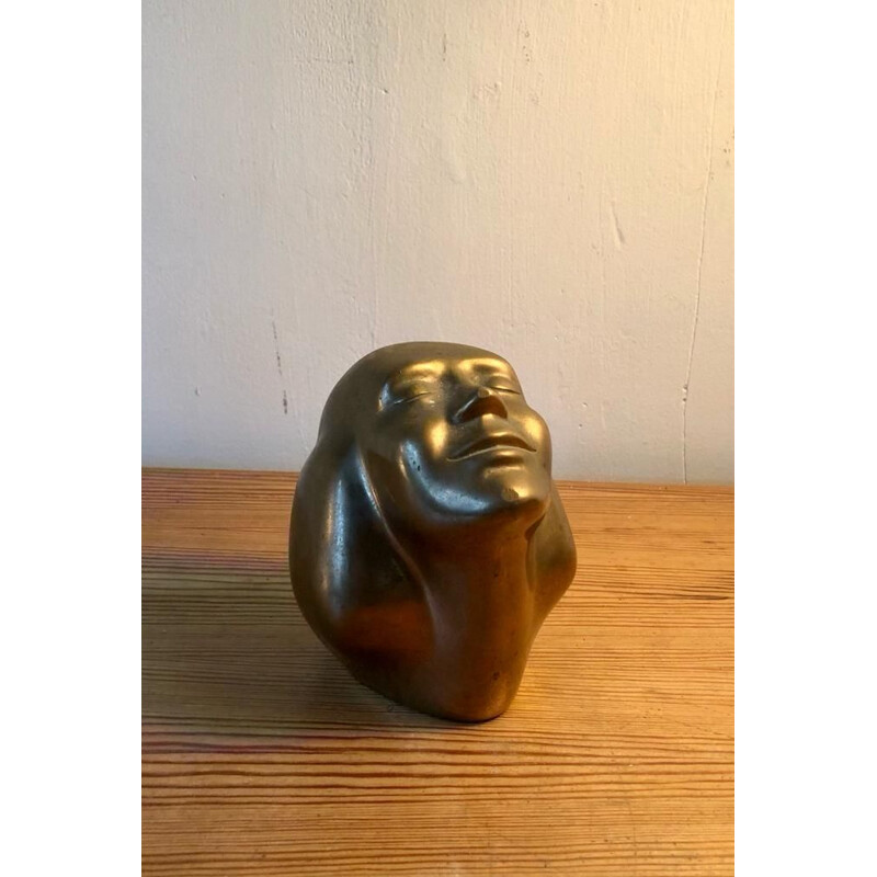 Vintage Art Deco sculpture in bronze