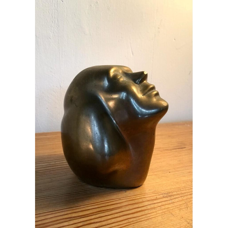 Vintage Art Deco sculpture in bronze