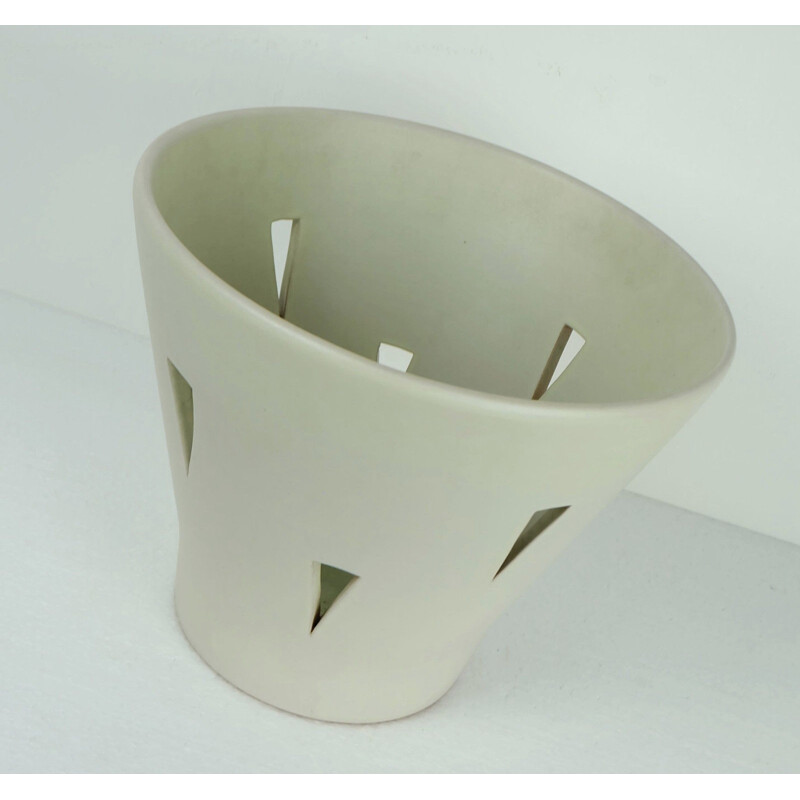 Mid century ceramic flower pot, Fritz VAN DAALEN - 1950s