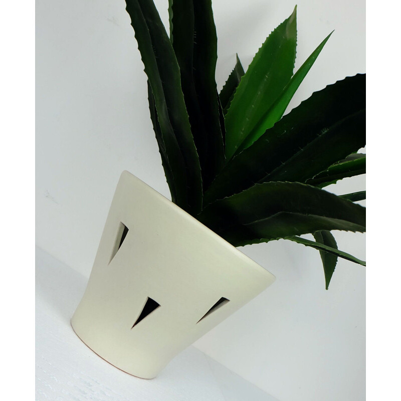 Mid century ceramic flower pot, Fritz VAN DAALEN - 1950s