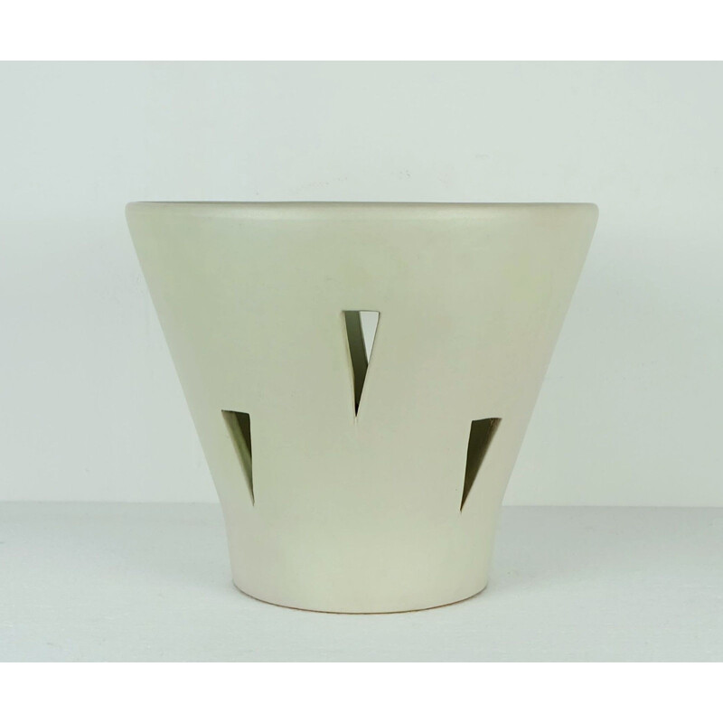 Mid century ceramic flower pot, Fritz VAN DAALEN - 1950s