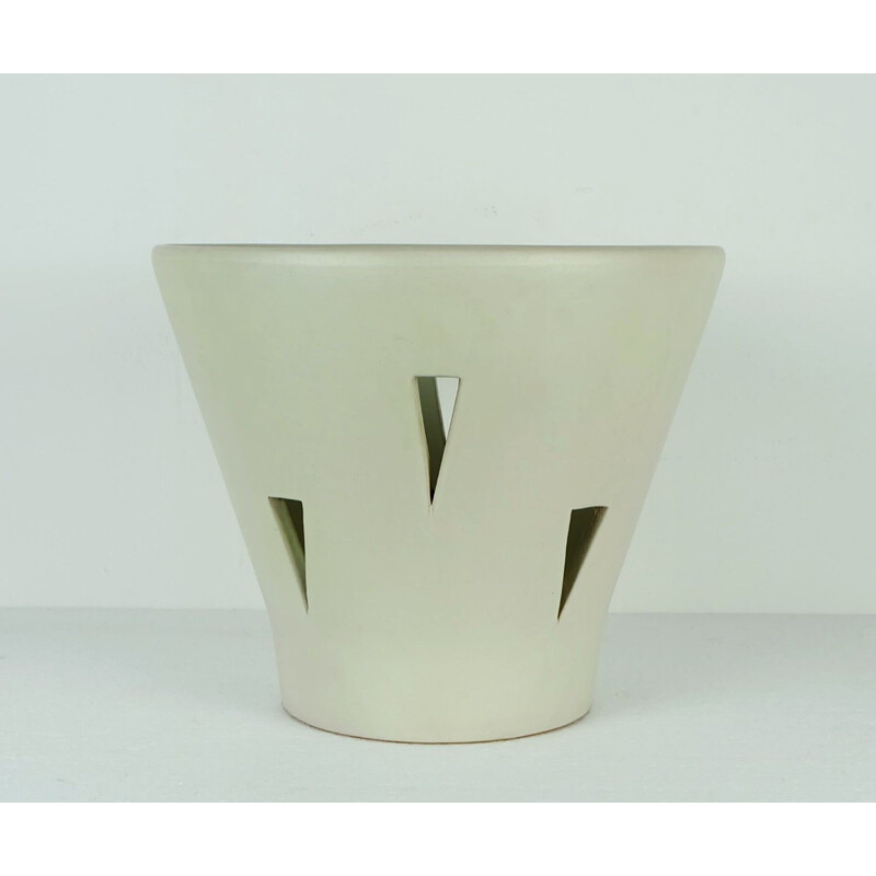 Pot de fleurs en céramique vintage, Fritz VAN DAALEN - 1950