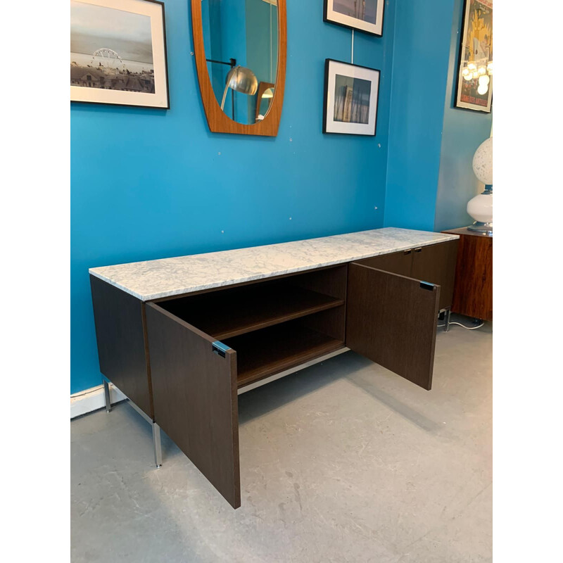 Credenza vintage in marmo di Florence Knoll per Knoll