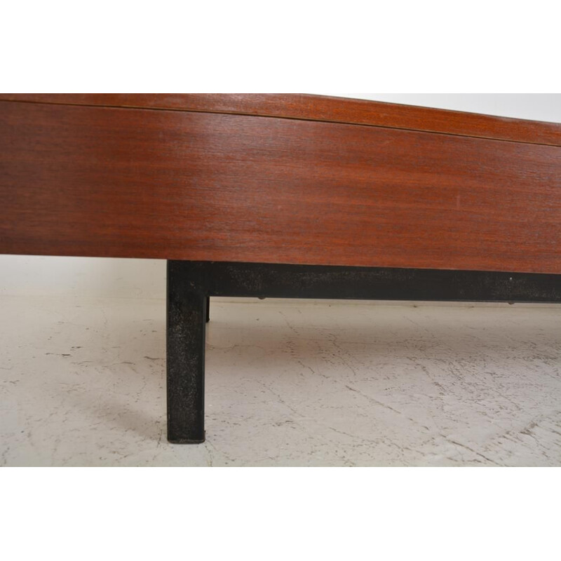 Vintage bench "Cansado" model by Charlotte Perriand for Steph Simon, 1958