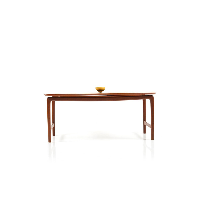 France & Daverkosen coffee table in teak, Peter HVIDT & Orla MØLGAARD NIELSEN - 1950s