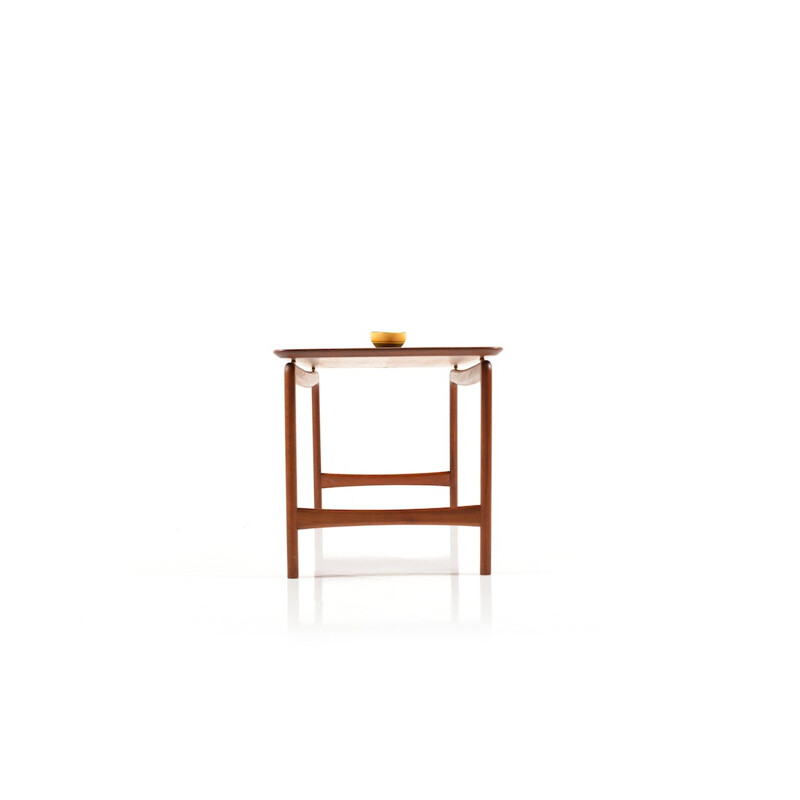 France & Daverkosen coffee table in teak, Peter HVIDT & Orla MØLGAARD NIELSEN - 1950s