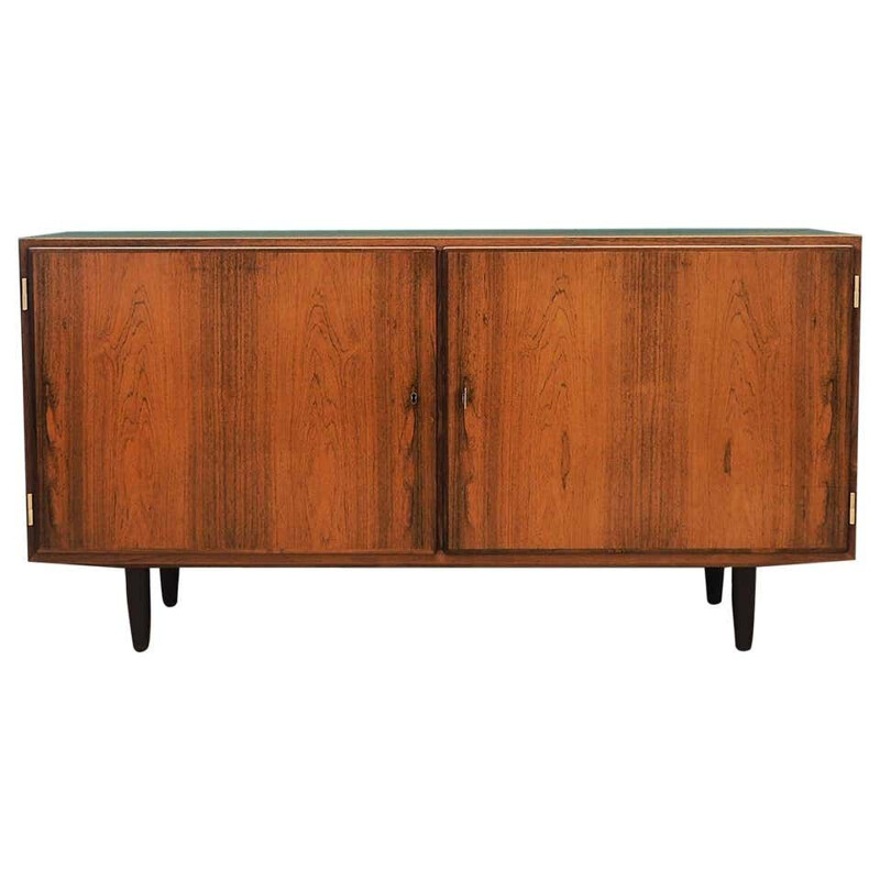 Vintage rosewood Danish highboard by Carlo Jensen, 1960s