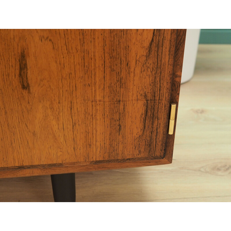 Vintage rosewood Danish highboard by Carlo Jensen, 1960s