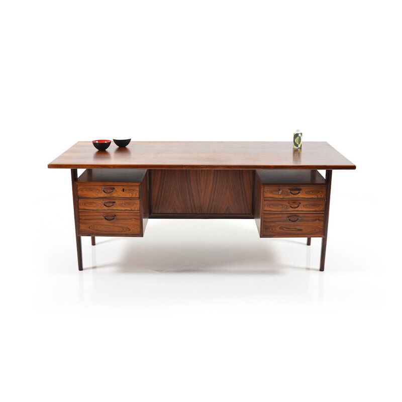 Danish Feldballes Furniture desk in rosewood, Kai KRISTIANSEN - 1960s