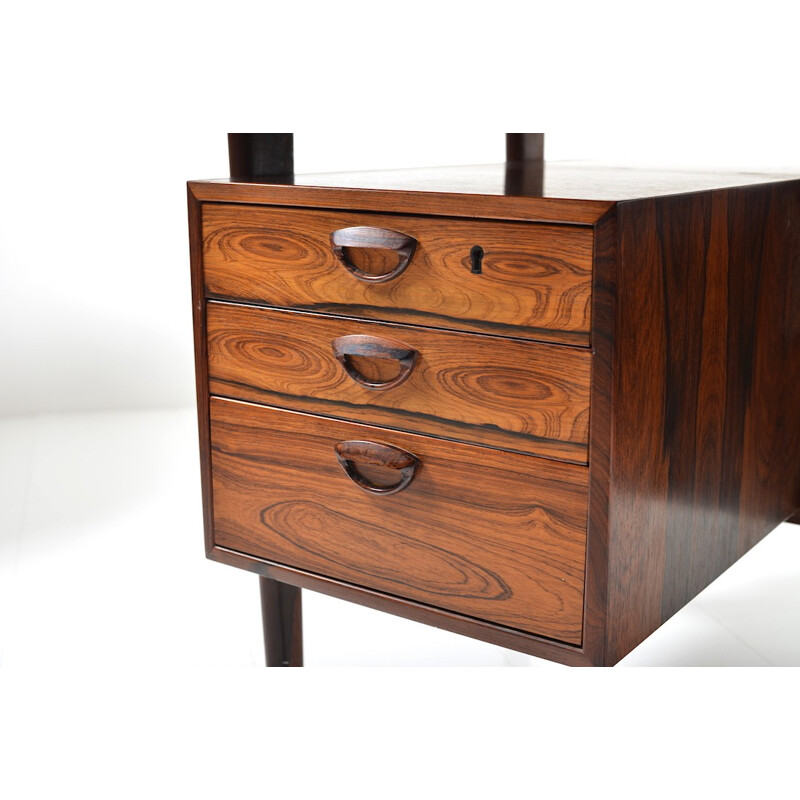 Danish Feldballes Furniture desk in rosewood, Kai KRISTIANSEN - 1960s