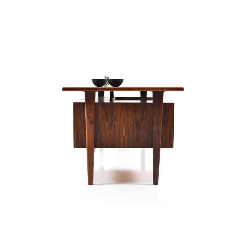 Danish Feldballes Furniture desk in rosewood, Kai KRISTIANSEN - 1960s