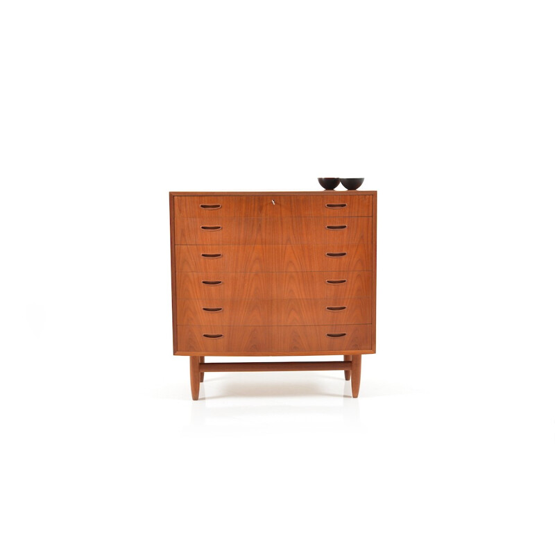 Danish chest of drawers in teak wood - 1960s