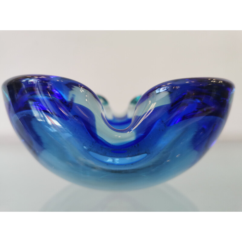 Vintage ashtray in Murano glass, Italy 1960