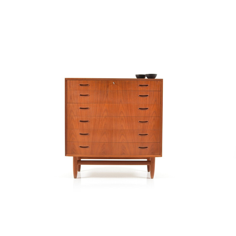 Danish chest of drawers in teak wood - 1960s