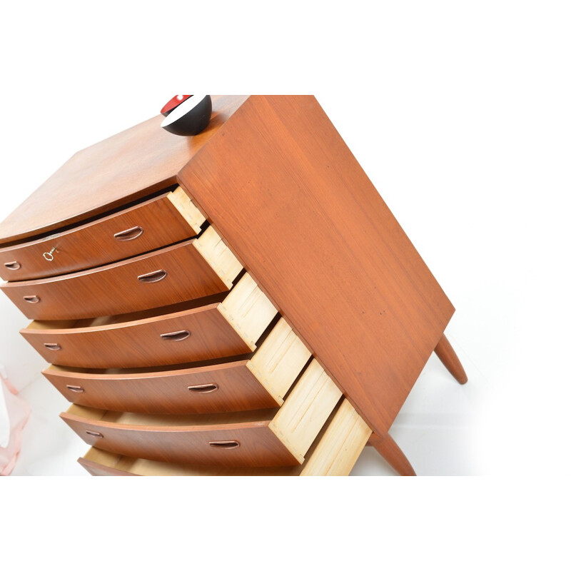 Danish chest of drawers in teak wood - 1960s