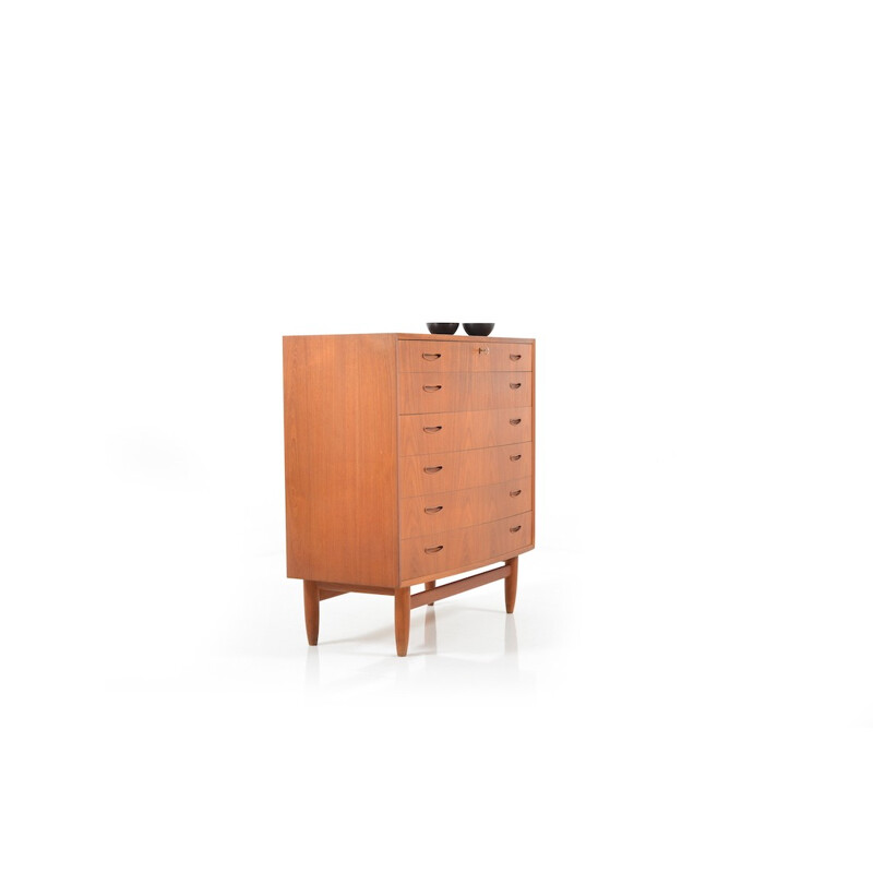 Danish chest of drawers in teak wood - 1960s