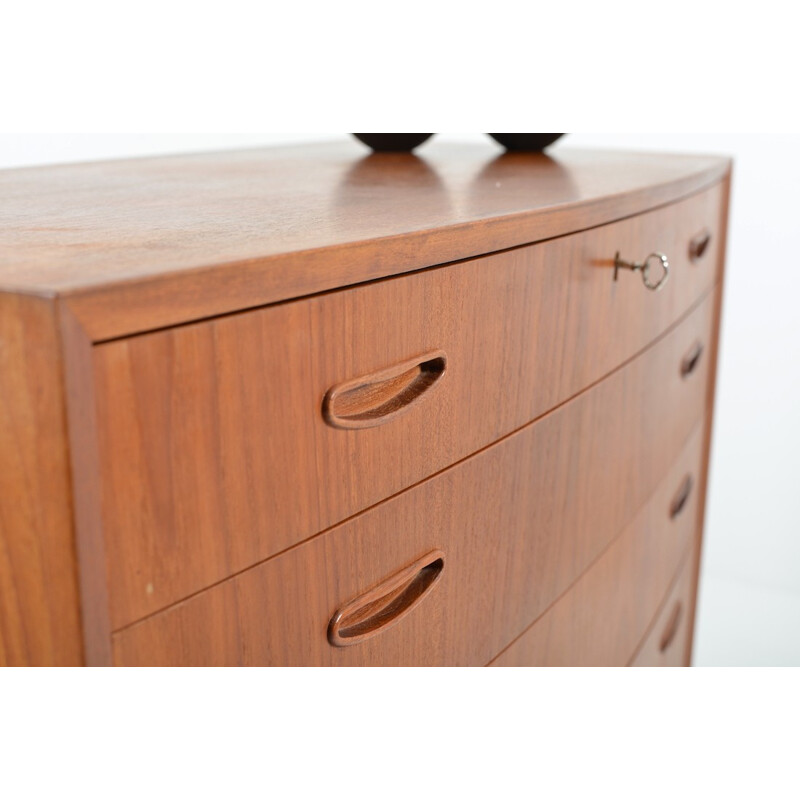 Danish chest of drawers in teak wood - 1960s