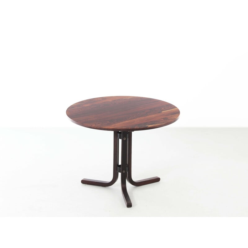 Scandinavian vintage coffee table in rosewood by Ingmar Relling for Westnofa