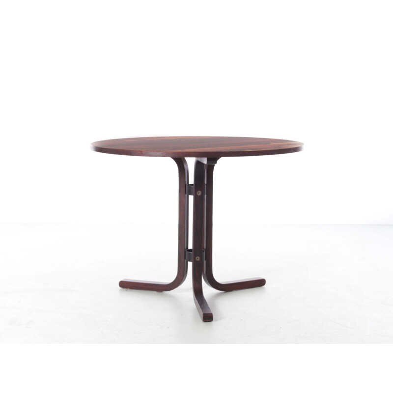 Scandinavian vintage coffee table in rosewood by Ingmar Relling for Westnofa
