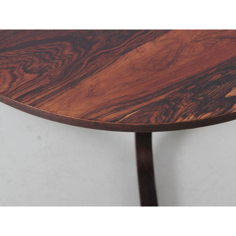 Scandinavian vintage coffee table in rosewood by Ingmar Relling for Westnofa