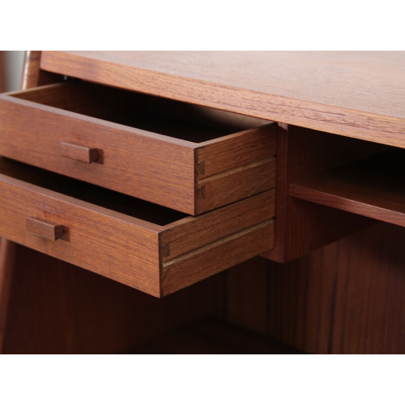 Scandinavian teak secretary