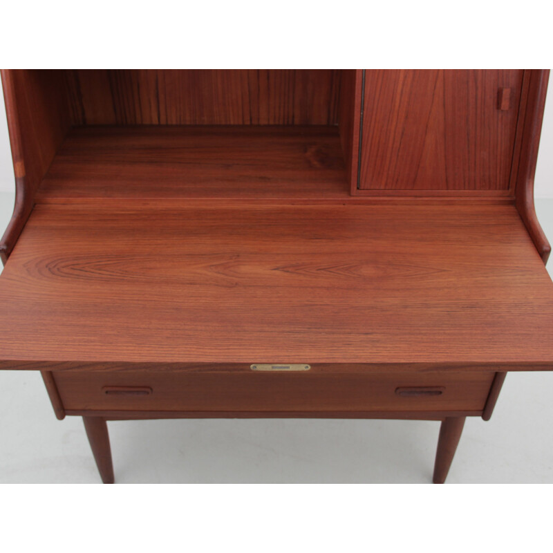 Scandinavian teak secretary