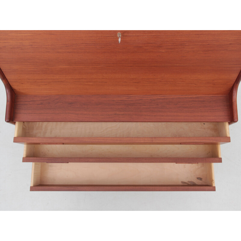 Scrivania scandinava vintage in teak