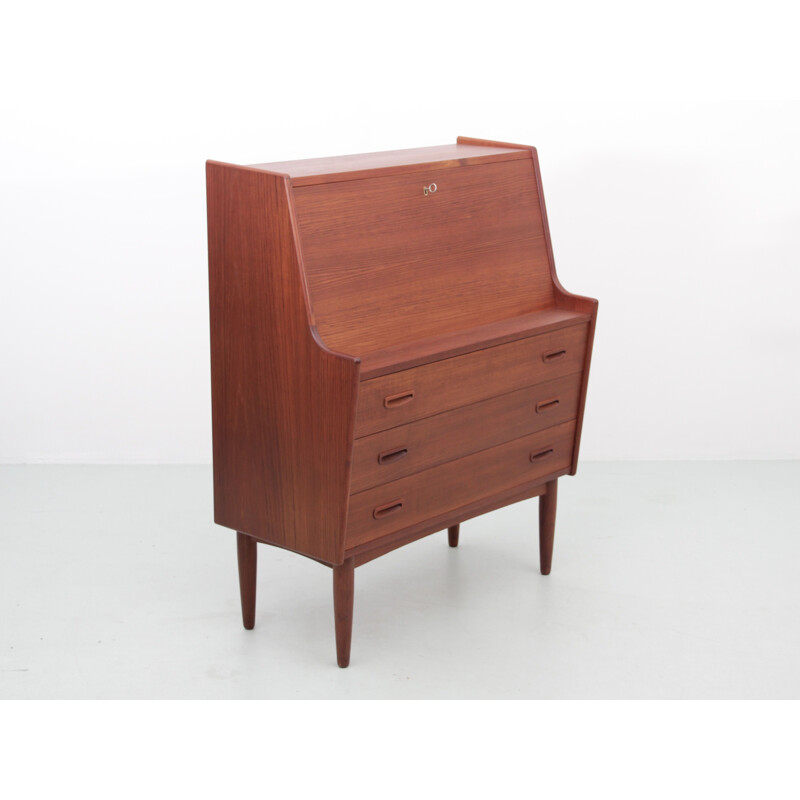 Scandinavian teak secretary