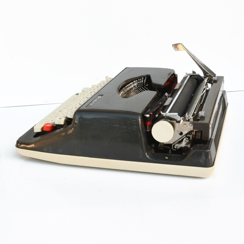 Máquina de escrever Vintage "Chevron 63", Japão 1970