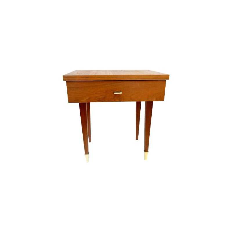 Night stand with compass feet - 1960s