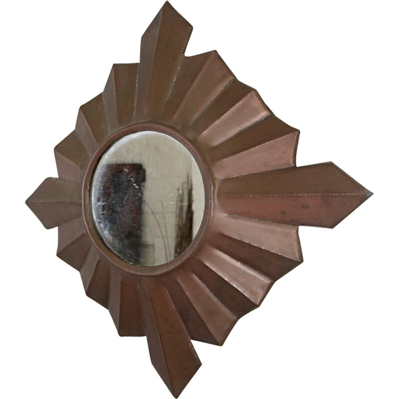 Mirror in copper - 1930s