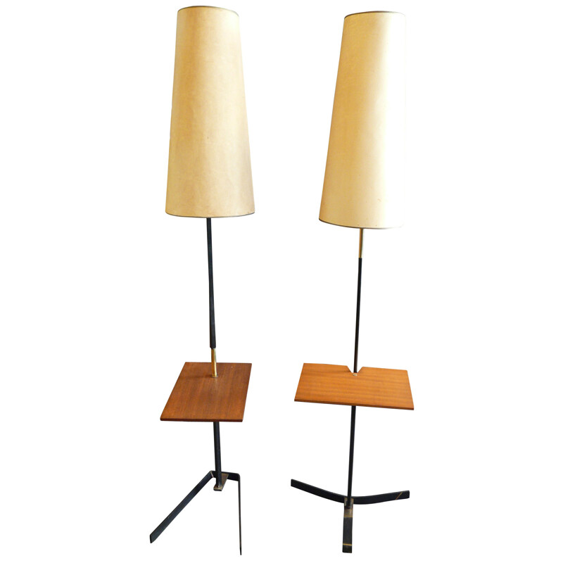 Pair of floor lamps - 1960s