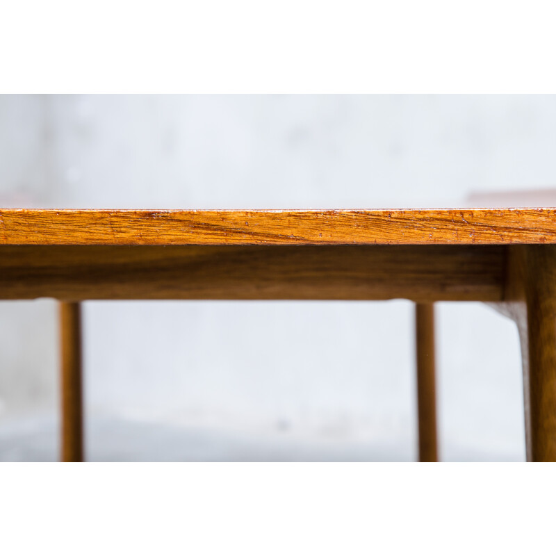 Vintage teak en eiken salontafel van Aksel Bender Madsen voor Bovenkamp, 1960