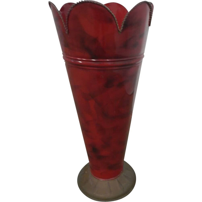 Portaombrelli multifunzione portaombrelli Vintage in metallo con manici  vaso decorativo di qualità a lunga durata per