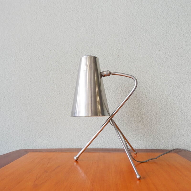 Italienische Vintage-Tripod-Schreibtischlampe, 1950