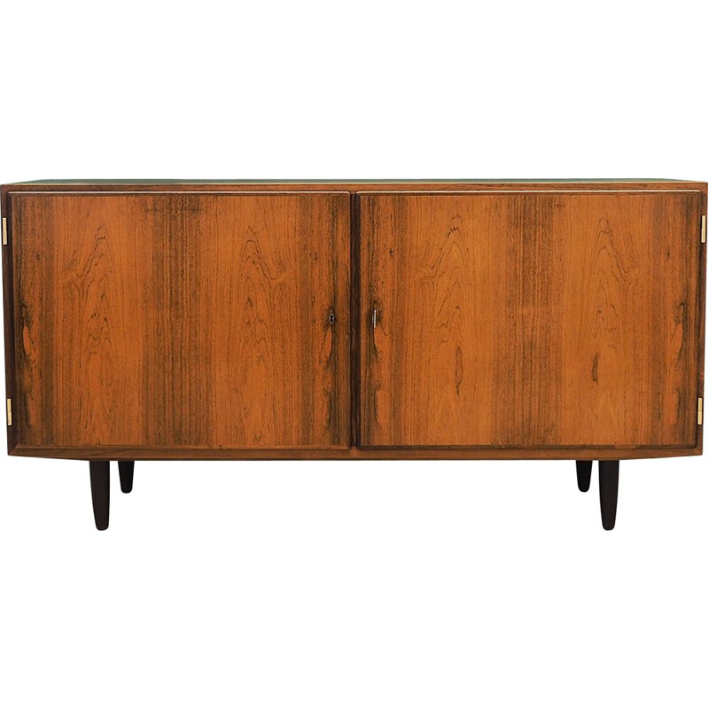 Vintage rosewood Danish highboard by Carlo Jensen, 1960s