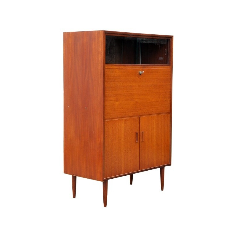 Mid century Scandinavian secretary in teak - 1960s