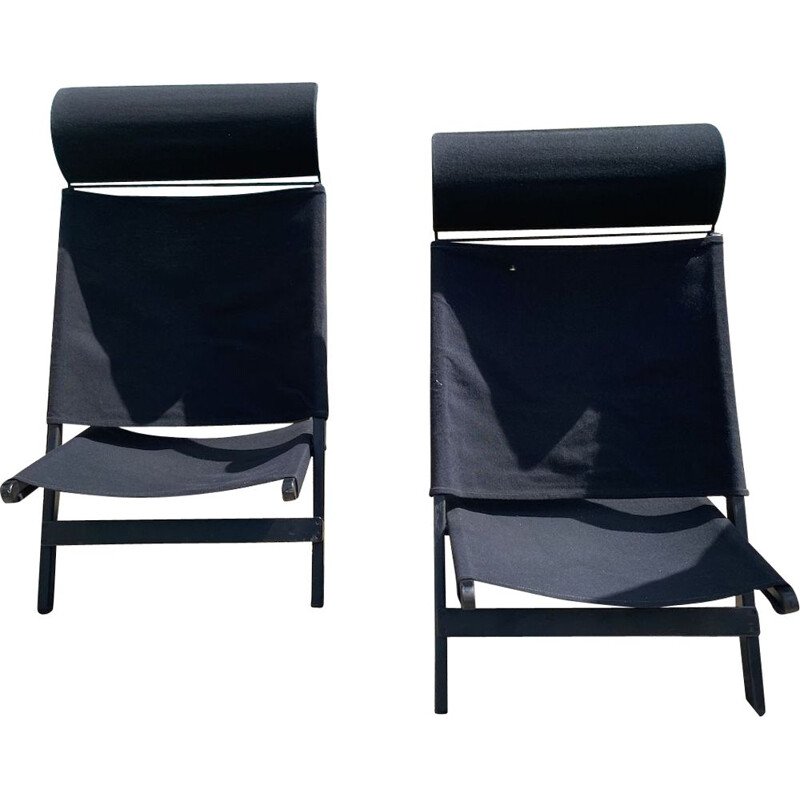 Paar vintage fauteuils van Tord Bjorklund voor Ikea, 1990