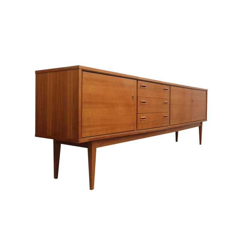 Large sideboard in teak and formica - 1960s