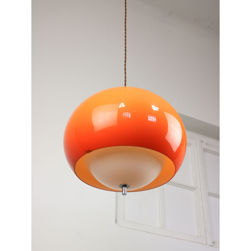 Mid century pendant lamp by Guzzini, 1960s