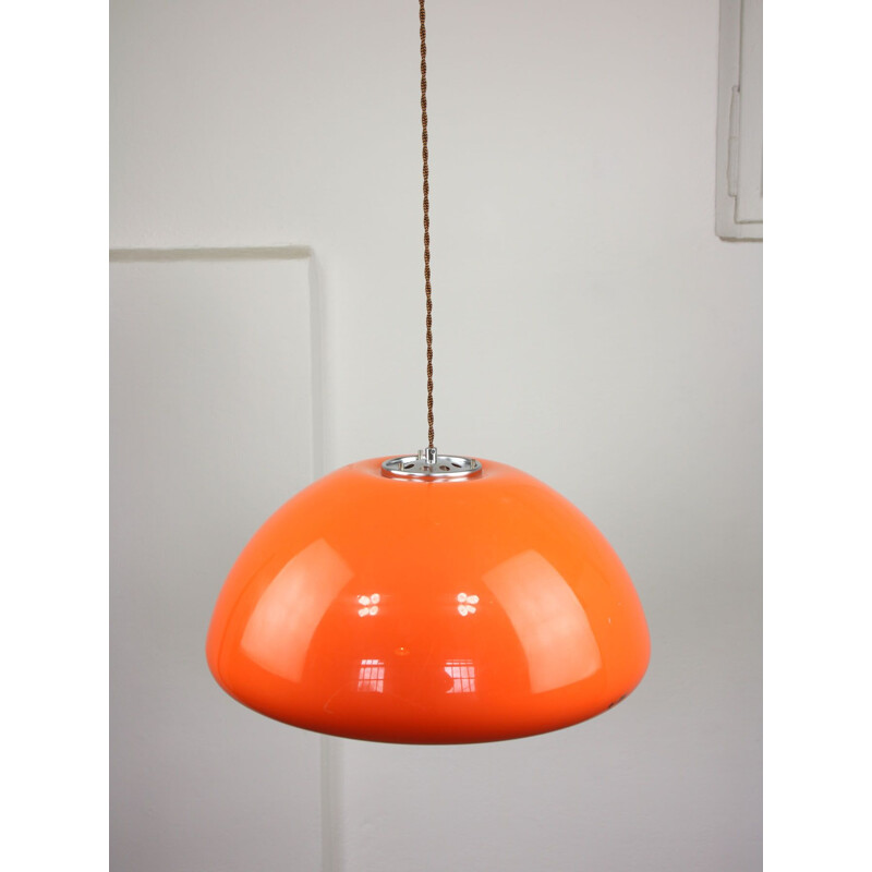 Vintage hanglamp van Luigi Massoni voor Guzzini, 1960