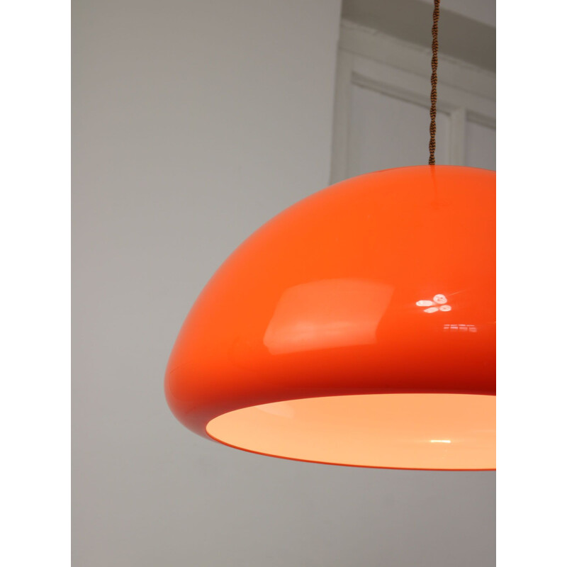 Vintage hanglamp van Luigi Massoni voor Guzzini, 1960