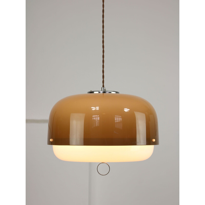 Mid century pendant lamp by Luigi Massoni for Guzzini