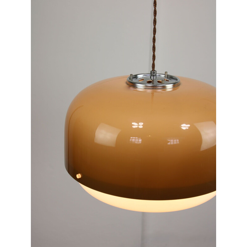 Vintage hanglamp van Luigi Massoni voor Guzzini