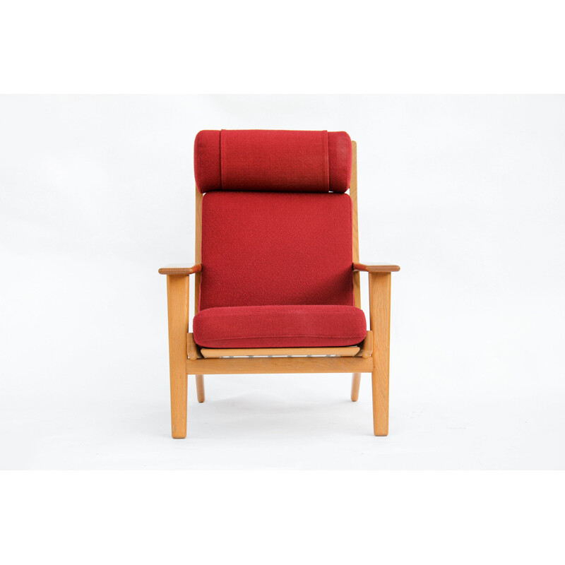 Vintage Ge-290 armchair by Hans J. Wegner for Getama, Denmark 1970s