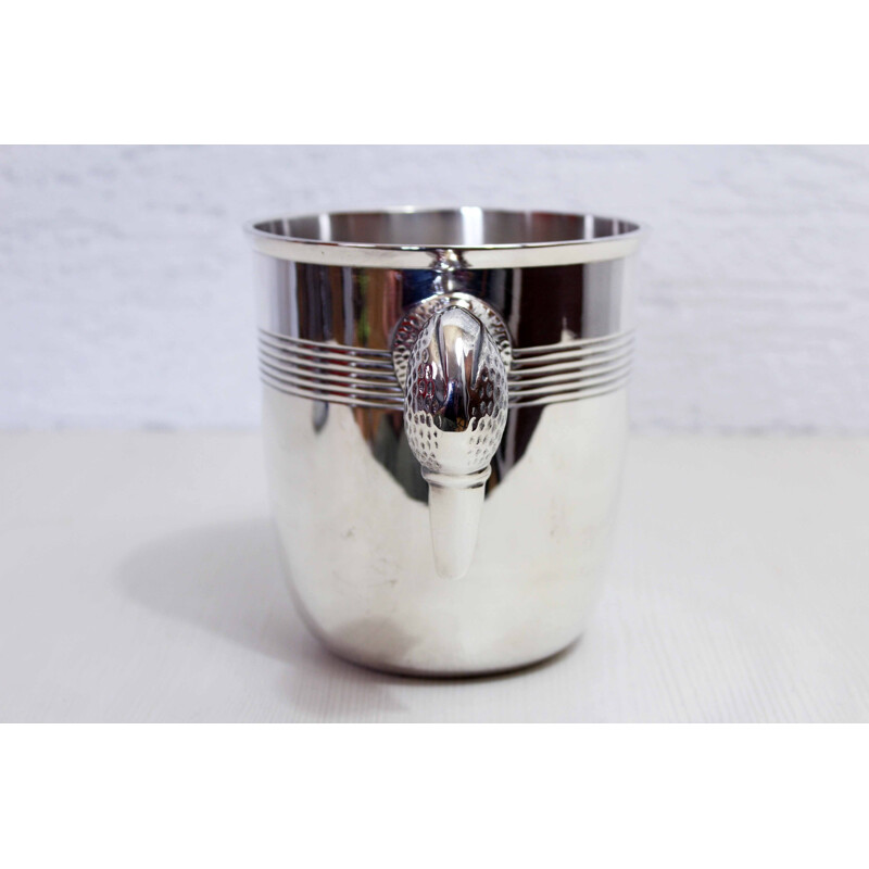 Vintage silver plated champagne bucket, 1930