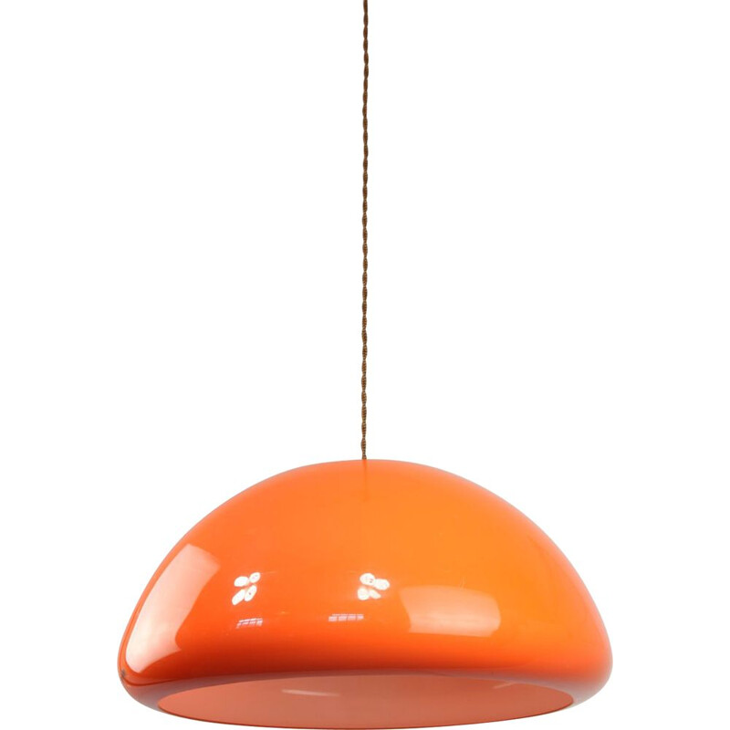 Vintage hanglamp van Luigi Massoni voor Guzzini, 1960